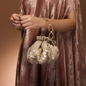 Moonlit Treasures Gold Potli